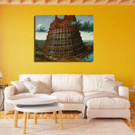 Πίνακας - Αντίγραφο - The Tower of Babel (Little) - Pieter Bruegel the Elder