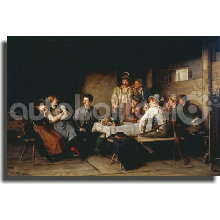 Πίνακας - Αντίγραφο - The Tyrolean Salon - Franz Defregger Πίνακας - Αντίγραφο - The Tyrolean Salon - Franz Defregger