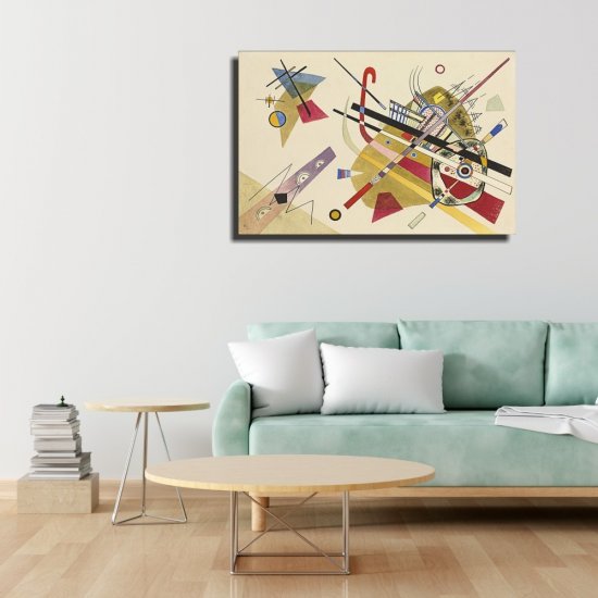 Πίνακας - Αντίγραφο - Τυπωμένο Σε καμβά - Ohne Titel - Wassily Kandinsky