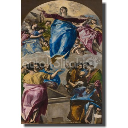 Πίνακας - Αντίγραφο - Τυπωμένο Σε Καμβά - Assumption of the Blessed Virgin Mary - El Greco Πίνακας - Αντίγραφο - Τυπωμένο Σε Καμβά - Assumption of the Blessed Virgin Mary - El Greco