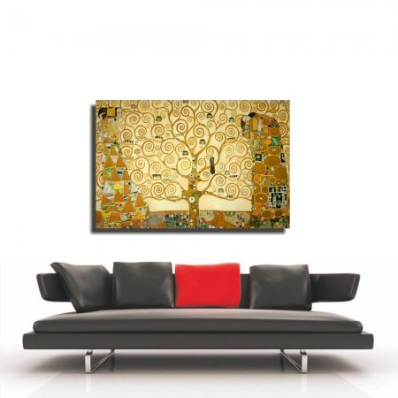 Πίνακας - Αντίγραφο - Τυπωμένο Σε Καμβά- The Tree of Life, Stoclet Frieze- Gustav Klimt