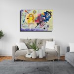 Πίνακας - Αντίγραφο - Τυπωμένο Σε Καμβά - Yellow-Red-Blue - Wassily Kandinsky