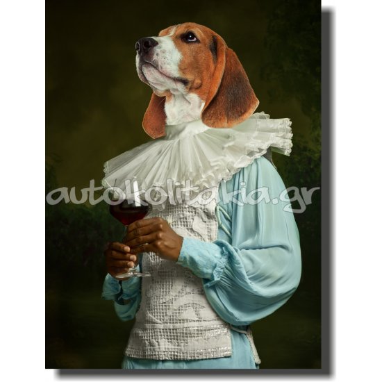 Πίνακας - Τυπωμένος Σε Καμβά - Σκύλος 4
