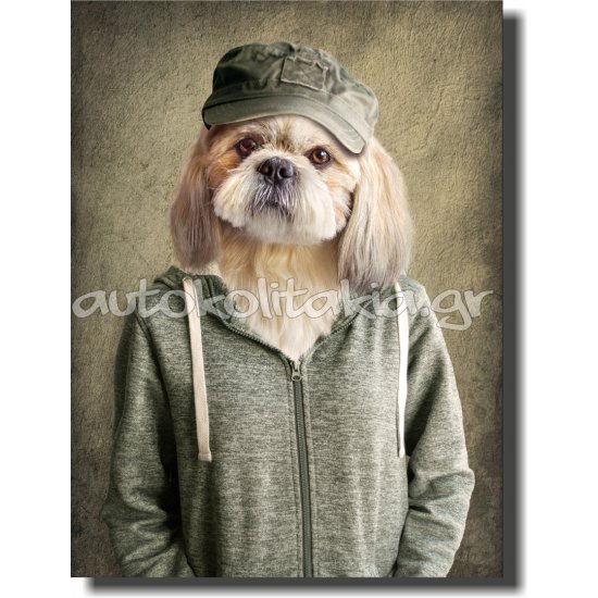 Πίνακας - Τυπωμένος Σε Καμβά - Σκύλος 5