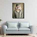 Πίνακας - Τυπωμένος Σε Καμβά - Σκύλος 5