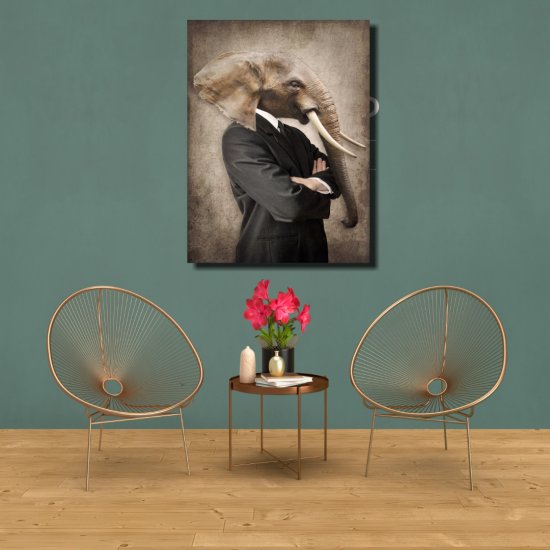 Πίνακας - Τυπωμένος Σε Καμβά - Ελέφαντας