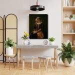 Πίνακας - Τυπωμένος Σε Καμβά - Σκύλος 2