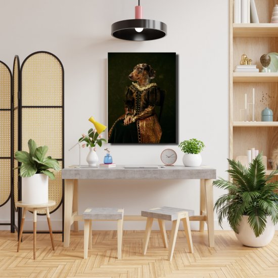 Πίνακας - Τυπωμένος Σε Καμβά - Σκύλος 2