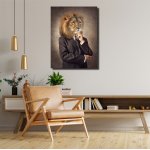 Πίνακας - Τυπωμένος Σε Καμβά - Λιοντάρι