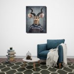 Πίνακας - Τυπωμένος Σε Καμβά - Τάρανδος