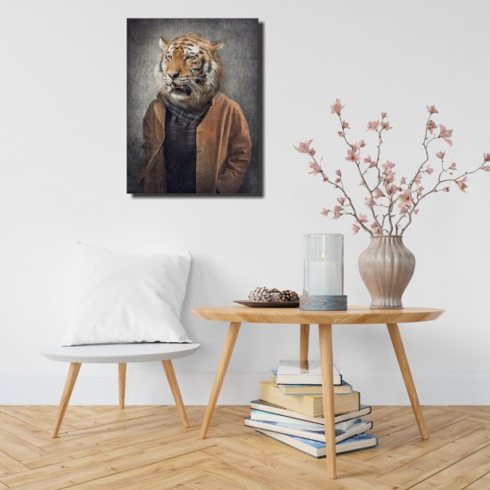 Πίνακας - Τυπωμένος Σε Καμβά - Τίγρης