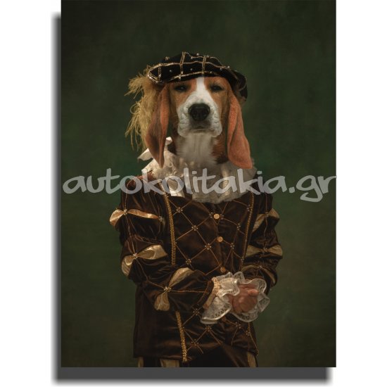 Πίνακας - Τυπωμένος Σε Καμβά - σκύλος 10