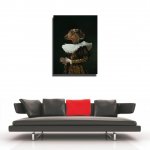 Πίνακας - Τυπωμένος Σε Καμβά - Σκύλος 11