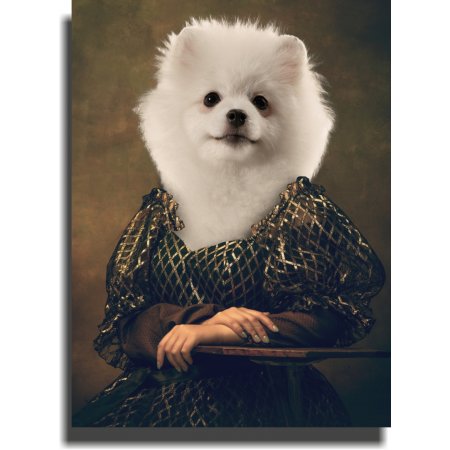 Πίνακας - Τυπωμένος Σε Καμβά - Σκύλος 13