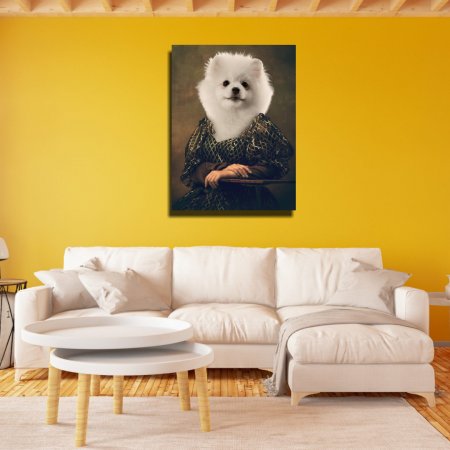 Πίνακας - Τυπωμένος Σε Καμβά - Σκύλος 13