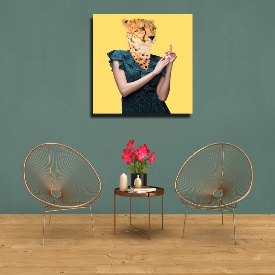 Πίνακας σε Καμβά - Πορτρέτο Τσιτάχ