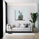 Πίνακας σε Καμβά - Πορτρέτο Σκύλος 12