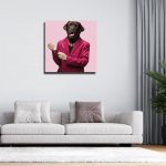 Πίνακας σε Καμβά - Πορτρέτο Σκύλος 13