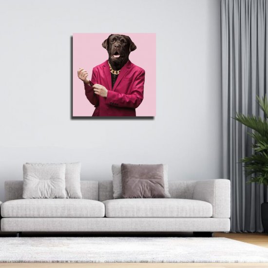 Πίνακας σε Καμβά - Πορτρέτο Σκύλος 13