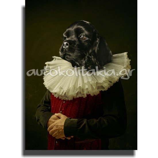 Πίνακας - Τυπωμένος Σε Καμβά - Πορτέτρο σκύλος 8