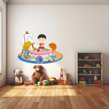 Αυτοκόλλητο Τοίχου- Παιδάκια