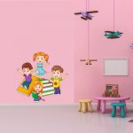 Αυτοκόλλητο Τοίχου- Παιδάκια 2