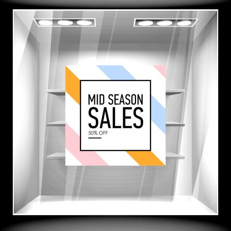 Αυτοκόλλητο εκπτώσεων - Mid Season 15