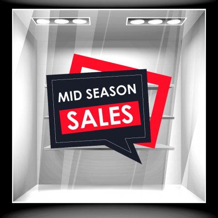 Αυτοκόλλητο Εκπτώσεων - Mid Season 11