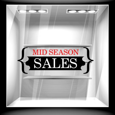 Αυτοκόλλητο Εκπτώσεων - Mid Season 13