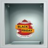 Αυτοκόλλητο Εκπτώσεων - Black Friday 109