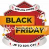 Αυτοκόλλητο Εκπτώσεων - Black Friday 109