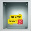 Αυτοκόλλητο Εκπτώσεων - Black Friday 106