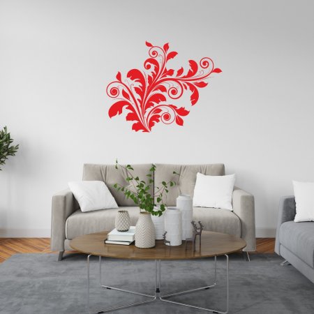 Αυτοκόλλητο τοίχου - Λουλούδι