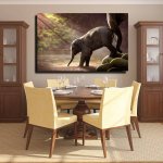 Πίνακας σε καμβά - Άγρια φύση 3