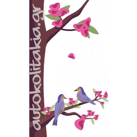 Αυτοκόλλητο βιτρίνας - Ανοιξιάτικο 7