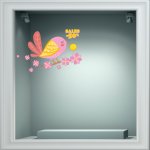 Αυτοκόλλητο βιτρίνας - Ανοιξιάτικο sales 8