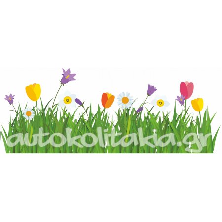 Αυτοκόλλητο βιτρίνας - Άνοιξη - Λουλούδια 24 Αυτοκόλλητο βιτρίνας - Άνοιξη - Λουλούδια 24