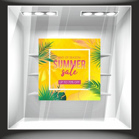 Αυτοκόλλητο εκπτώσεων - Summer sale 46