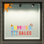 Αυτοκόλλητο εκπτώσεων - Summer sale 49