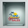 Αυτοκόλλητο εκπτώσεων - Summer sale 50