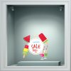 Αυτοκόλλητο εκπτώσεων - Summer sale 55