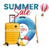 Αυτοκόλλητο εκπτώσεων - Summer sale 62