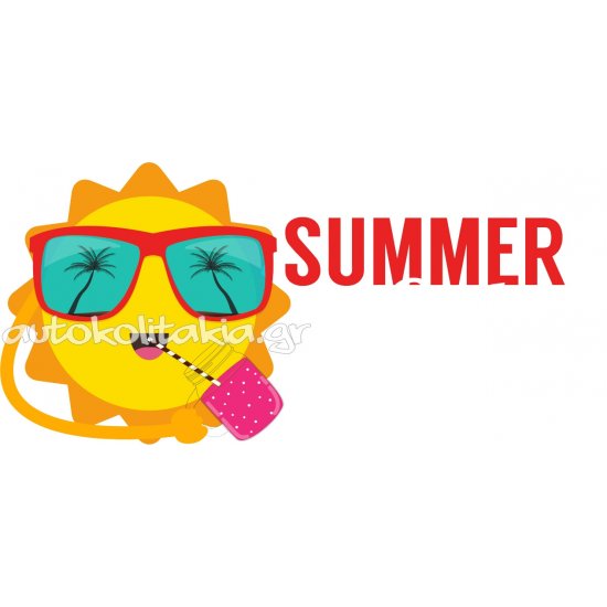 Αυτοκόλλητο εκπτώσεων - Summer sale 68