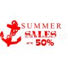 Αυτοκόλλητο εκπτώσεων - Summer sale 71