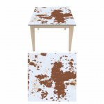 Αυτοκόλλητο τραπεζιού - Σκουριά