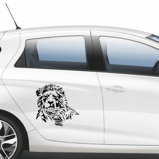 Αυτοκόλλητο αυτοκινήτου - Λιοντάρι