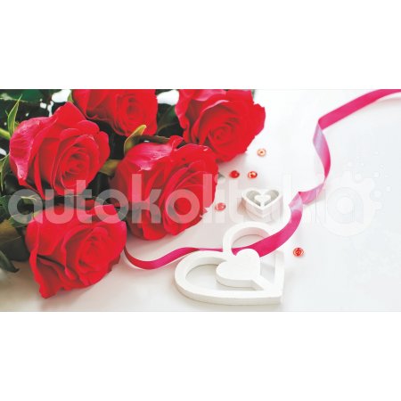 Πίνακας - Τυπωμένος σε καμβά - Κόκκινα τριαντάφυλλα Πίνακας - Τυπωμένος σε καμβά - Κόκκινα τριαντάφυλλα