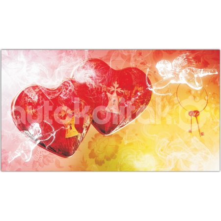 Πίνακας - Τυπωμένος σε καμβά - Κλειδιά του έρωτα Πίνακας - Τυπωμένος σε καμβά - Κλειδιά του έρωτα