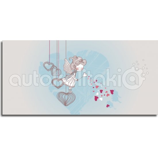 Πίνακας - Αγγελάκι του έρωτα