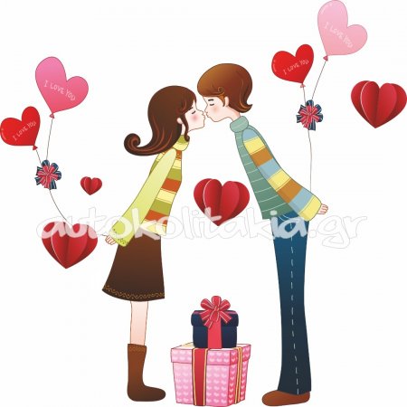 Αυτοκόλλητο Αγίου Βαλεντίνου - Αγίος Βαλεντίνος 85 Αυτοκόλλητο Αγίου Βαλεντίνου - Αγίος Βαλεντίνος 85